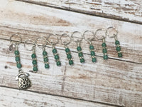 Rotary Dial Antique Telephone Stitch Marker Set , Stitch Markers - Jill's Beaded Knit Bits, Jill's Beaded Knit Bits
 - 2