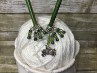 Farm Tractor Stitch Marker Set-Snag Free , Stitch Markers - Jill's Beaded Knit Bits, Jill's Beaded Knit Bits
 - 1