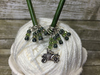 Farm Tractor Stitch Marker Set-Snag Free , Stitch Markers - Jill's Beaded Knit Bits, Jill's Beaded Knit Bits
 - 2