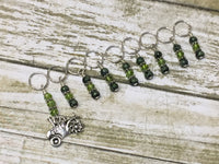 Farm Tractor Stitch Marker Set-Snag Free , Stitch Markers - Jill's Beaded Knit Bits, Jill's Beaded Knit Bits
 - 5