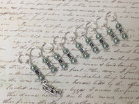 Trumpet Stitch Marker Set For Music Lovers , Stitch Markers - Jill's Beaded Knit Bits, Jill's Beaded Knit Bits
 - 2