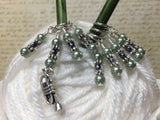 Trumpet Stitch Marker Set For Music Lovers , Stitch Markers - Jill's Beaded Knit Bits, Jill's Beaded Knit Bits
 - 1