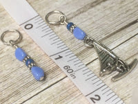 Wind Surfer Stitch Marker Set- Snag Free , Stitch Markers - Jill's Beaded Knit Bits, Jill's Beaded Knit Bits
 - 2